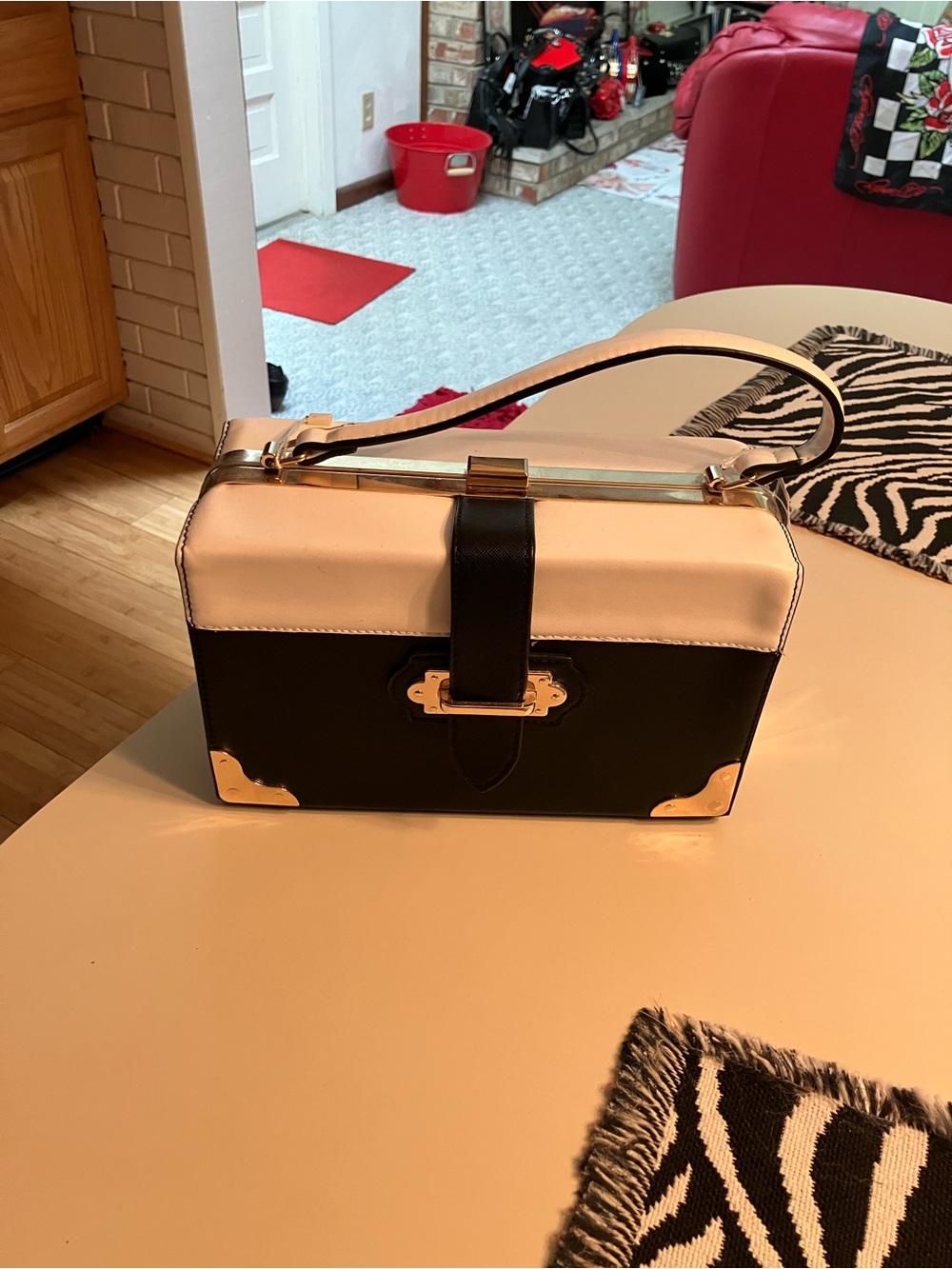 ISABELLE vintage box handbag NWT